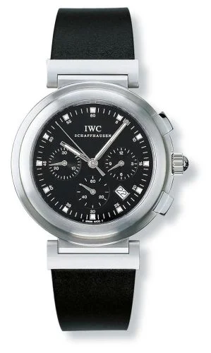 IWC - IW3728-04 Da Vinci SL Chronograph MecaQuartz Stainless Steel Brushed / Black / Desmopan