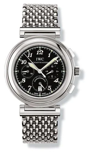 IWC - IW3728-11 Da Vinci SL Chronograph MecaQuartz Stainless Steel / Black Breguet / Bracelet
