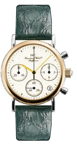 IWC - IW3730-11 Portofino Lady Chronograph MecaQuartz Stainless Steel / Rose Gold / White / Alligator