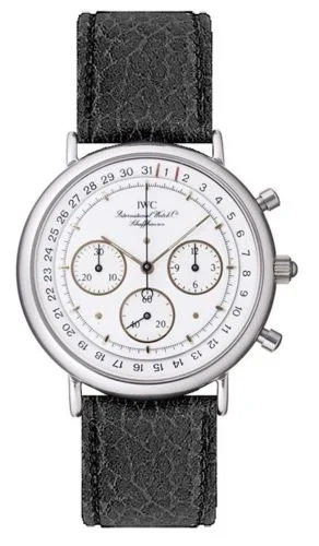 IWC - IW3731-07 Portofino Chronograph MecaQuartz Stainless Steel / White / Calf