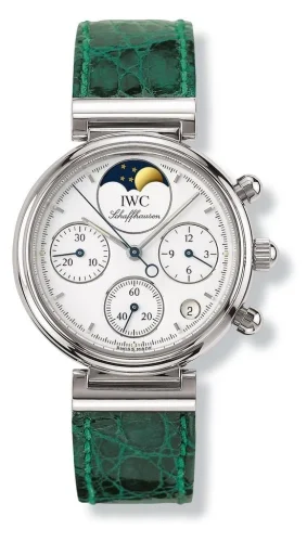 IWC IWC - IW3736-10 Kleine Da Vinci Stainless Steel / White / Green Croco