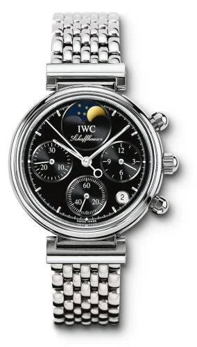 IWC Kleine Da Vinci Stainless Steel / Black / Bracelet