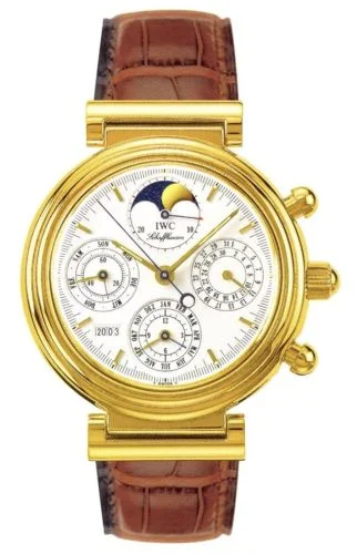 IWC - IW3750-03 Da Vinci Perpetual Yellow Gold / White / English