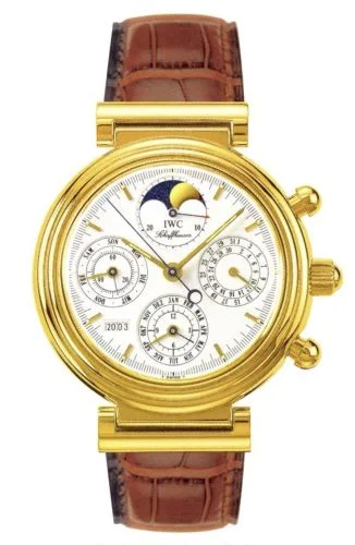IWC - IW3750-04 Da Vinci Perpetual Yellow Gold / White / French