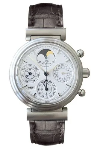 IWC - IW3750-14 Da Vinci Perpetual Stainless Steel / White / French