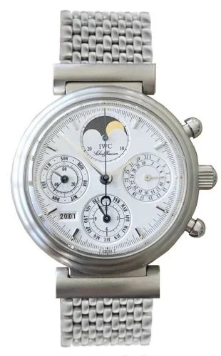 IWC - IW3750-19 Da Vinci Perpetual Stainless Steel / White / German / Bracelet