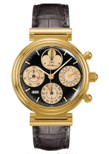 IWC - IW3750-26 Da Vinci Perpetual Red Gold / Black / French