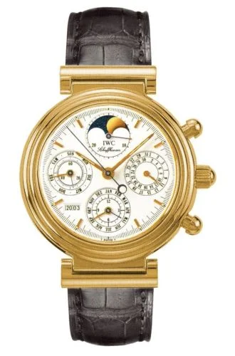 IWC - IW3750-27 Da Vinci Perpetual Red Gold / White / English