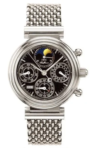 IWC - IW3750-35 Da Vinci Perpetual Stainless Steel / Black / French / Bracelet