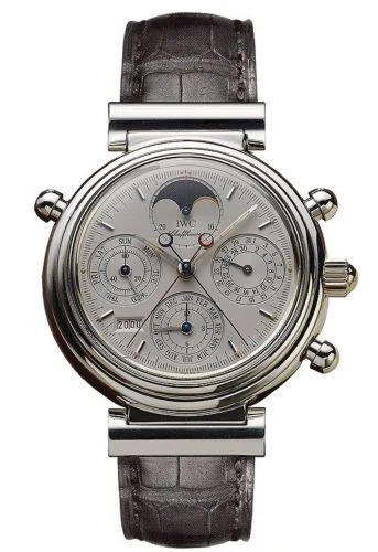 IWC - IW3751-01 Da Vinci Perpetual Rattrapante Platinum / Silver / German