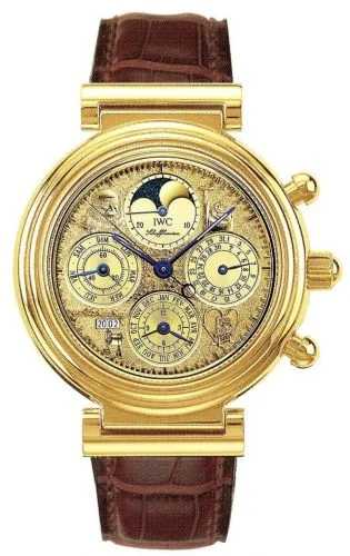 IWC - IW3752-13 Da Vinci Tourbillon Leonardo Yellow Gold / German