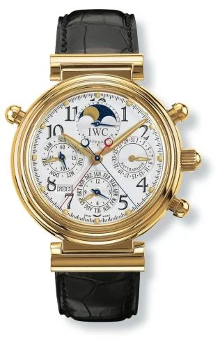 IWC - IW3754-01 Da Vinci Perpetual Rattrapante Rose Gold / Silver / German
