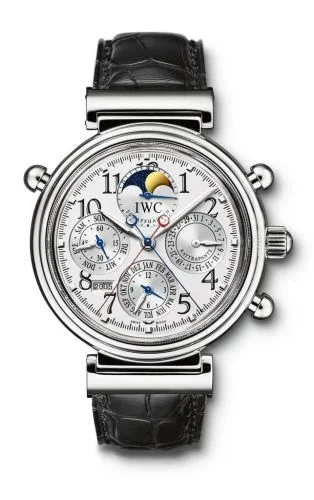 IWC - IW3754-09 Da Vinci Perpetual Rattrapante Platinum / Silver / German