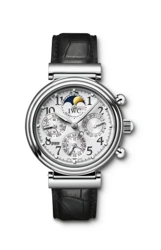 IWC - IW3758-03 Da Vinci Perpetual Stainless Steel / Silver / English