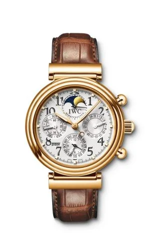 IWC - IW3758-19 Da Vinci Perpetual Yellow Gold / Silver / English