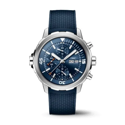IWC - IW3768-06 Aquatimer Chronograph Stainless Steel / Blue / Rubber