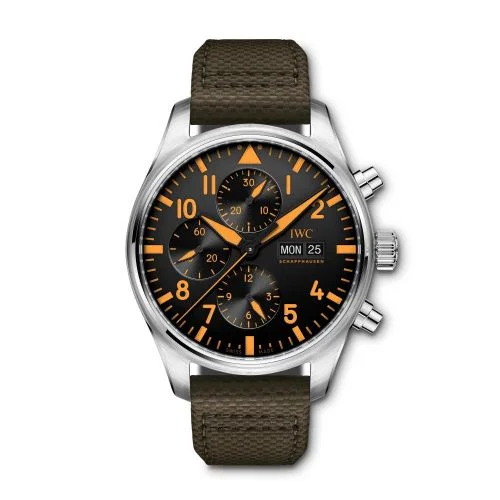 IWC - IW3777-30 Pilot's Watch Chronograph Orange Storm