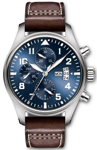 IWC - IW3777-06 Pilot's Watch Chronograph Stainless Steel / Le Petit Prince / Strap