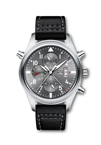 IWC - IW3778-05 Pilot's Watch Double Chronograph Patrouille Suisse