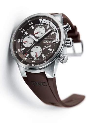 IWC - IW3782-04 Aquatimer Chronograph Stainless Steel / Brown / Rubber / Boesch