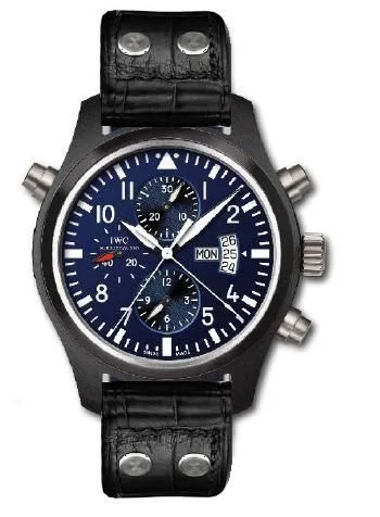 IWC - IW3799-04 Pilot's Watch Double Chronograph Top Gun Carlson