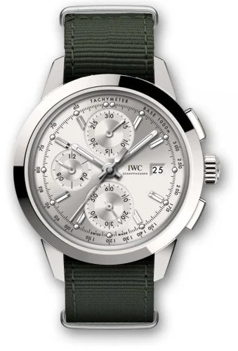 IWC - IW3808-AF Ingenieur Chronograph Custom Stainless Steel / Silver-Rhodium / NATO