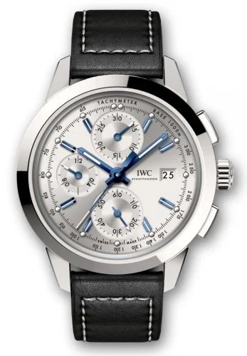 IWC - IW3808-AO Ingenieur Chronograph Custom Stainless Steel / Silver-Blue/ Calf