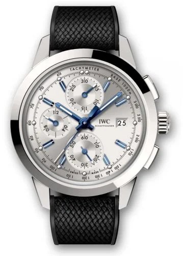 IWC - IW3808-AR Ingenieur Chronograph Custom Stainless Steel / Silver-Blue / Rubber