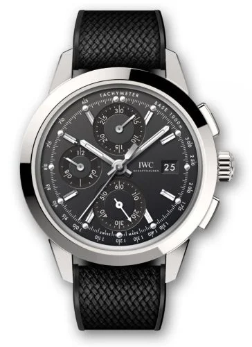 IWC - IW3808-AX Ingenieur Chronograph Custom Stainless Steel / Black-Rhodium / Rubber