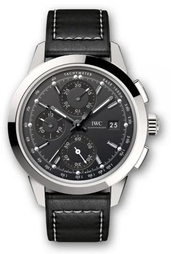 IWC - IW3808-BB Ingenieur Chronograph Custom Stainless Steel / Black-Black / Calf