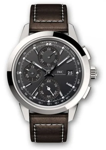 IWC - IW3808-BC Ingenieur Chronograph Custom Stainless Steel / Black-Black / Calf
