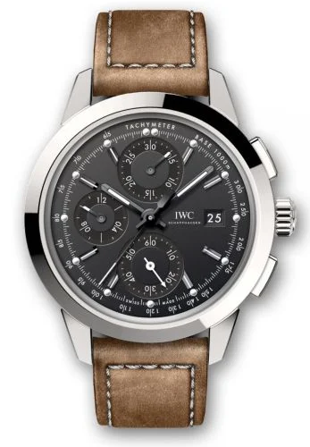 IWC - IW3808-BD Ingenieur Chronograph Custom Stainless Steel / Black-Black / Calf
