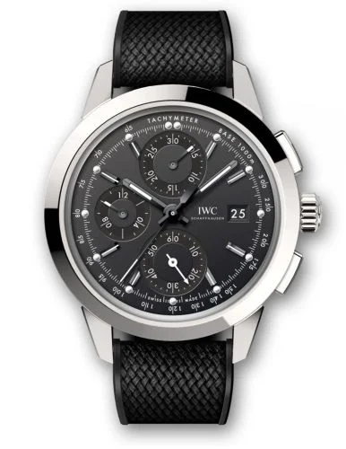 IWC - IW3808-BE Ingenieur Chronograph Custom Stainless Steel / Black-Black / Rubber