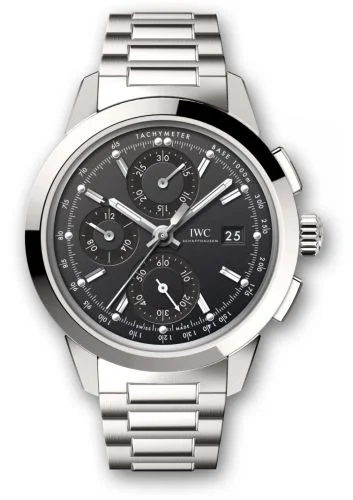 IWC - IW3808-BF Ingenieur Chronograph Custom Stainless Steel / Black-Black / Bracelet