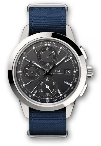 IWC - IW3808-BH Ingenieur Chronograph Custom Stainless Steel / Black-Black / NATO
