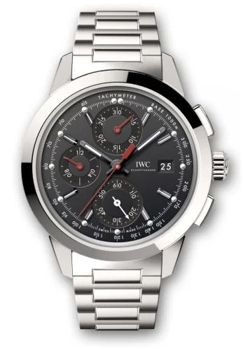 IWC - IW3808-BM Ingenieur Chronograph Custom Stainless Steel / Black-Red / Bracelet