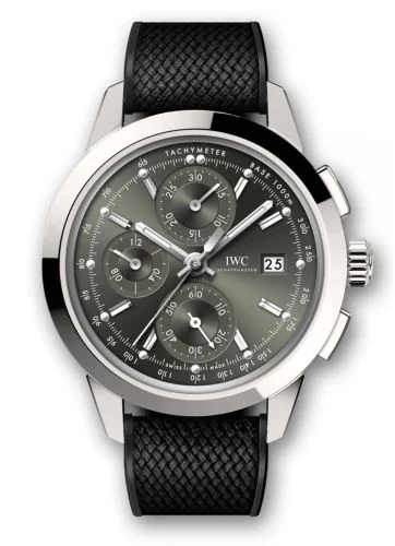 IWC - IW3808-BQ Ingenieur Chronograph Custom Stainless Steel / Green-Rhodium / Rubber