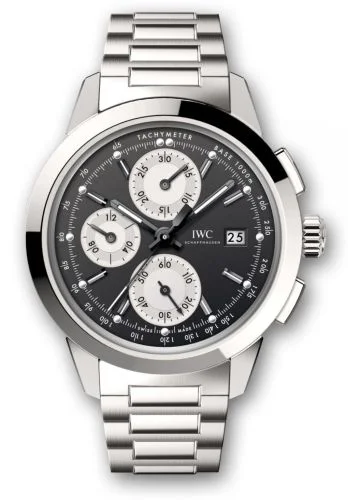 IWC - IW3808-BX Ingenieur Chronograph Custom Stainless Steel / Black-Silver-Black / Bracelet