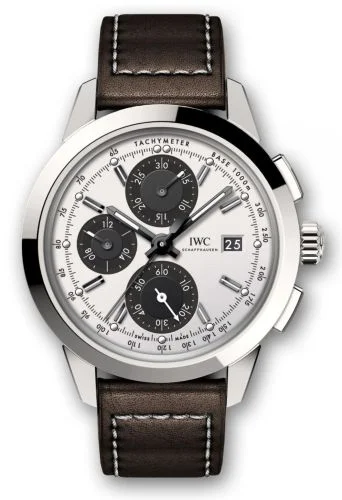 IWC - IW3808-CE Ingenieur Chronograph Custom Stainless Steel / Silver-Black-Black / Calf