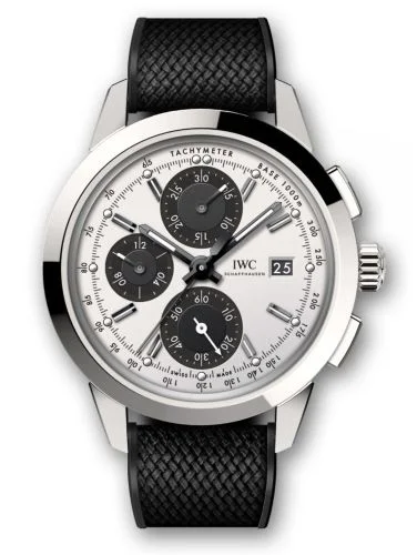 IWC - IW3808-CG Ingenieur Chronograph Custom Stainless Steel / Silver-Black-Black / Rubber