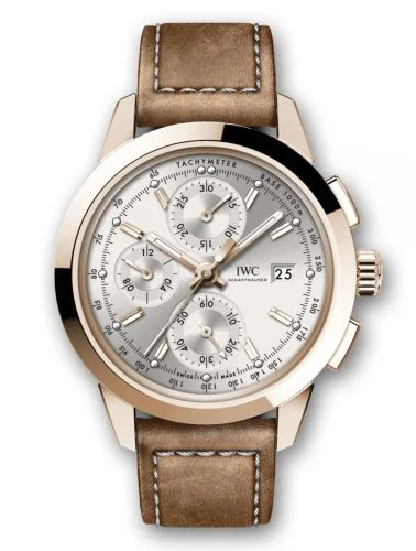 IWC - IW3808-CT Ingenieur Chronograph Custom Red Gold / Silver-Gold / Calf