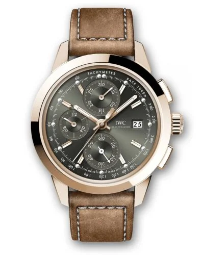 IWC - IW3808-CZ Ingenieur Chronograph Custom Red Gold / Green-Gold / Calf