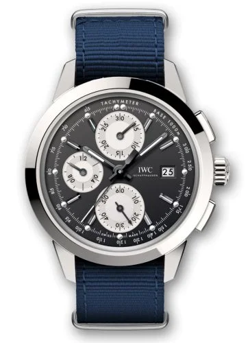 IWC - IW3808-DH Ingenieur Chronograph Custom Stainless Steel / Black-Silver-Black / NATO