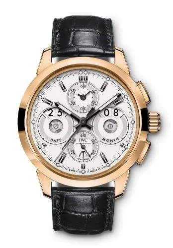 IWC Ingenieur Perpetual Calendar Digital Date-Month Red Gold / Silver