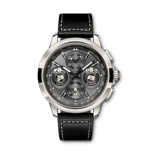 IWC IWC - IW3818-02 Ingenieur Perpetual Calendar Digital Date-Month Titanium / Slate