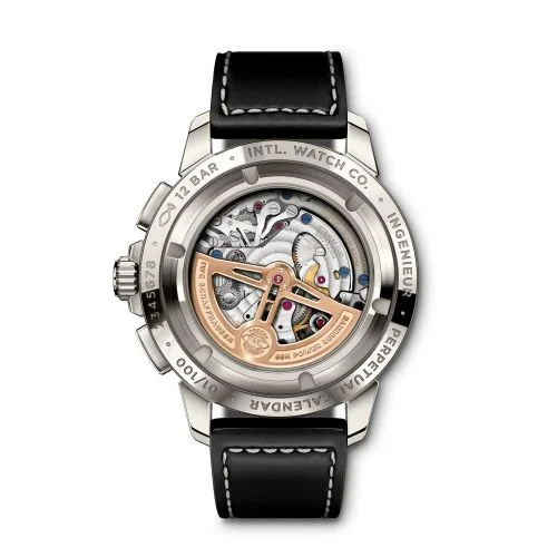 IWC IWC - IW3818-02 Ingenieur Perpetual Calendar Digital Date-Month Titanium / Slate