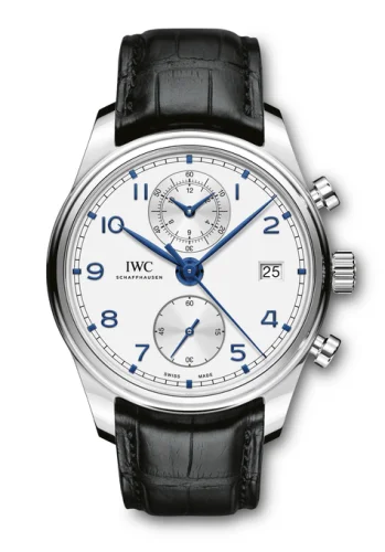 IWC - IW3903-02 Portugieser Chronograph Classic Stainless Steel / Silver