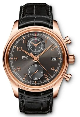 IWC - IW3904-05 Portuguese Chronograph Classic Red Gold / Ardoise