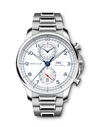 IWC - IW3907-02 Portugieser Yacht Club Chronograph Stainless Steel / Silver / Bracelet