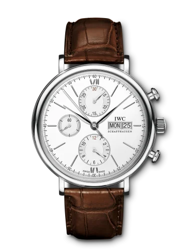 IWC - IW3910-27 Portofino Chronograph Stainless Steel / Silver
